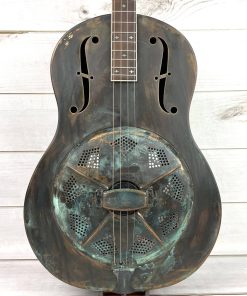 Royall Long Scale Tenor Resonator Distressed Relic Copper Palm Finish Brass Body