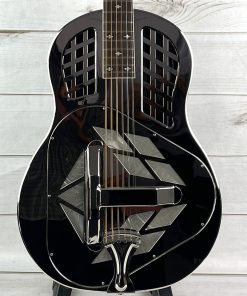 Royall Trifecta Bright Mirror Nickel Finish Brass Body Tricone Resonator Guitar