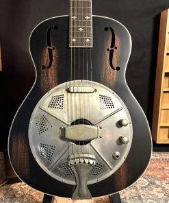 Royall 198 Special Solid Distressed Mahogany Singlecone Resonator Guitar With Pickup
