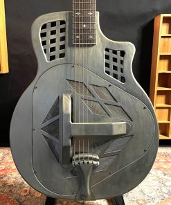 Royall Trifecta Relic Antique Steel 14 Fret Cutaway Brass Tricone